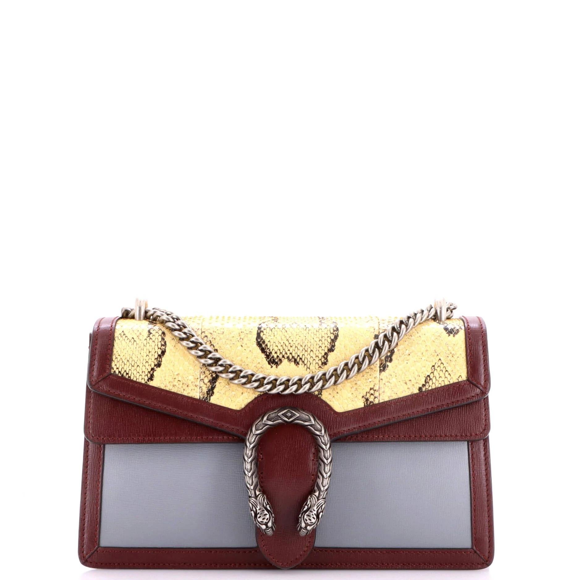 Exotic leathers handbag