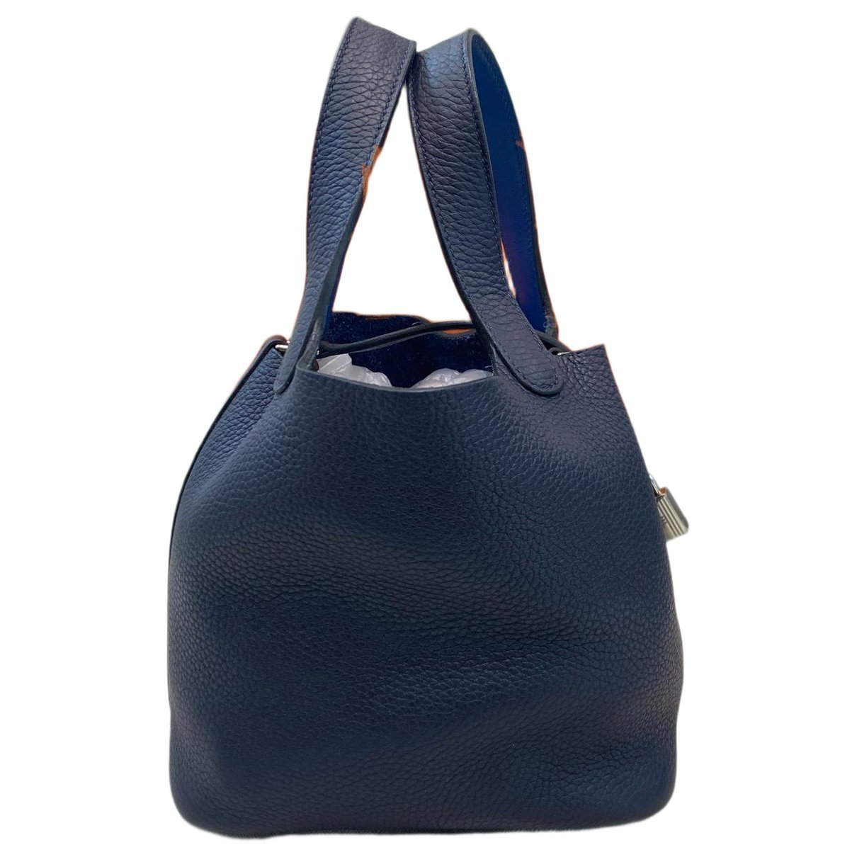 Picotin leather handbag