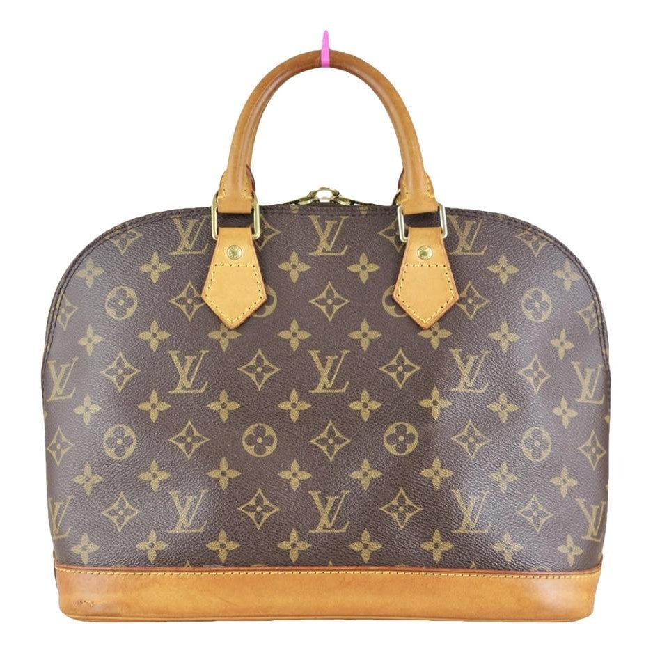 Alma leather handbag