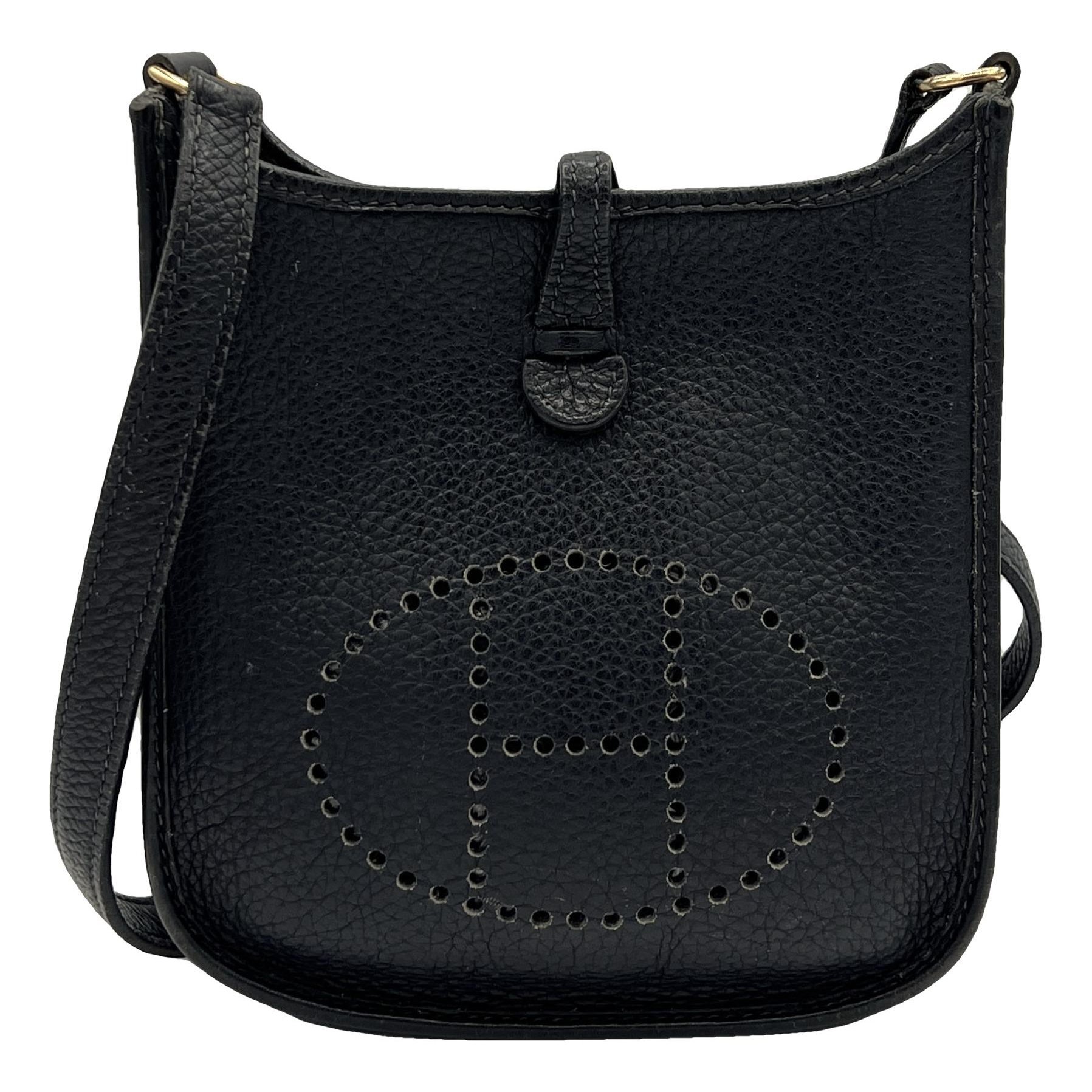 Mini Evelyne leather crossbody bag