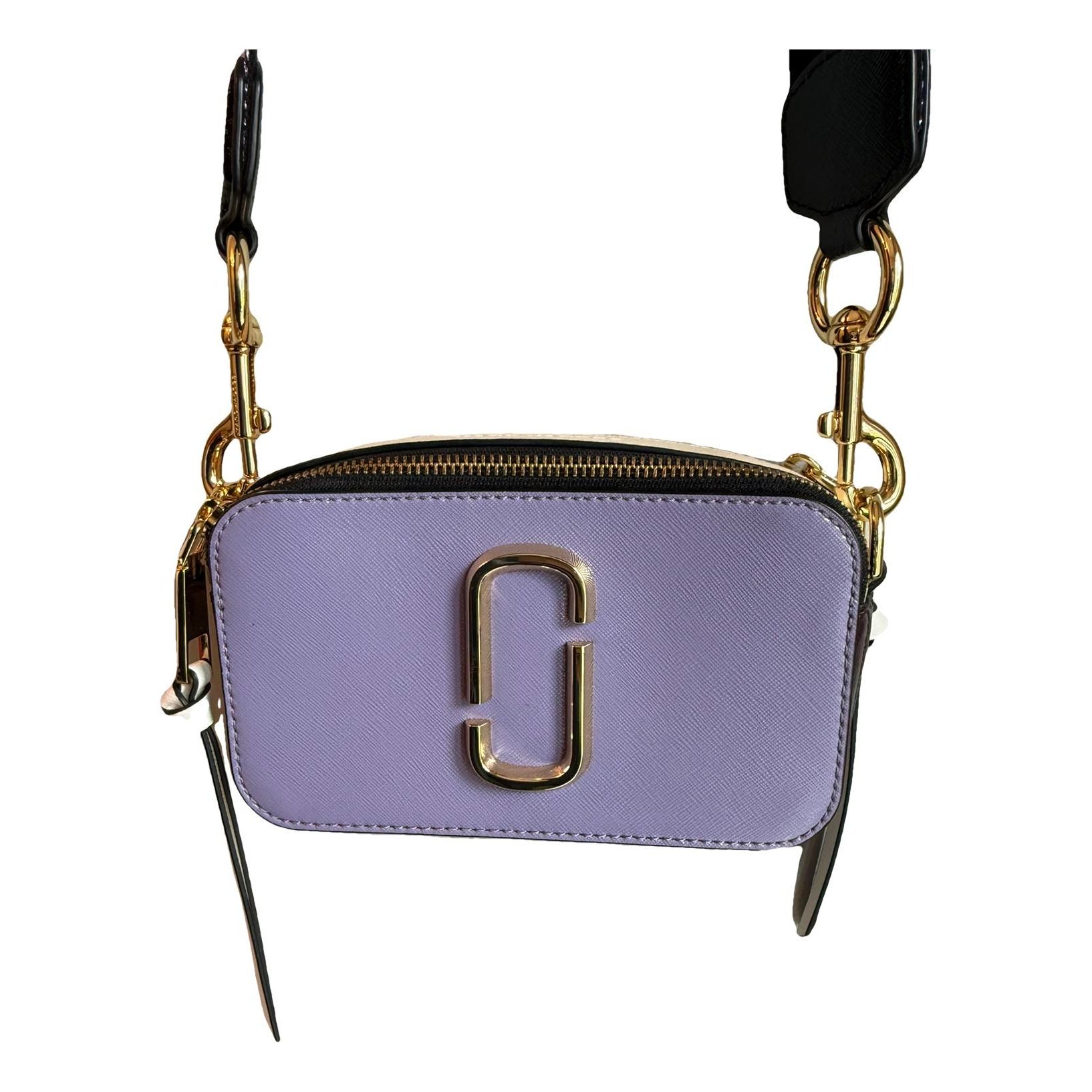 Snapshot leather crossbody bag
