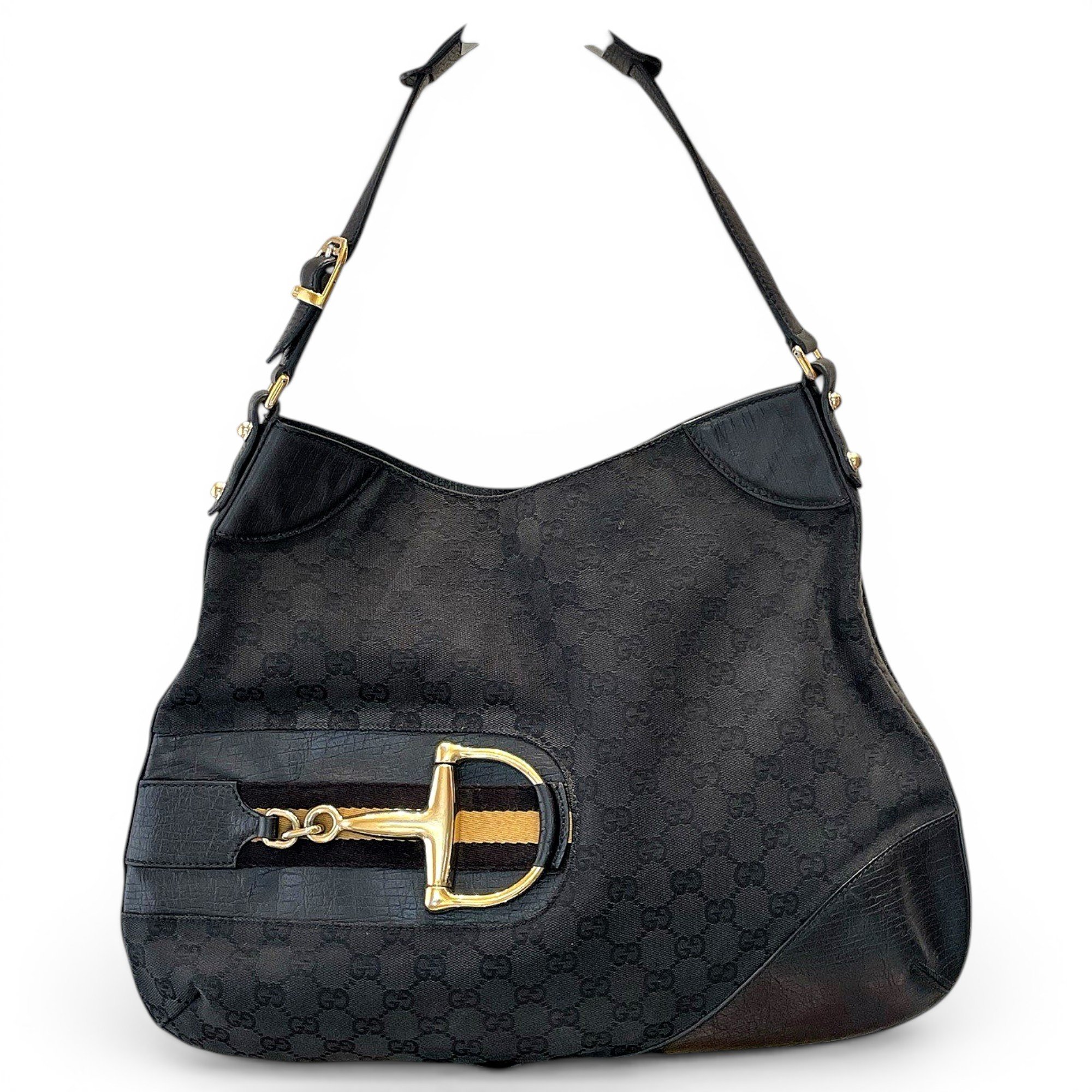 Stirrup cloth handbag