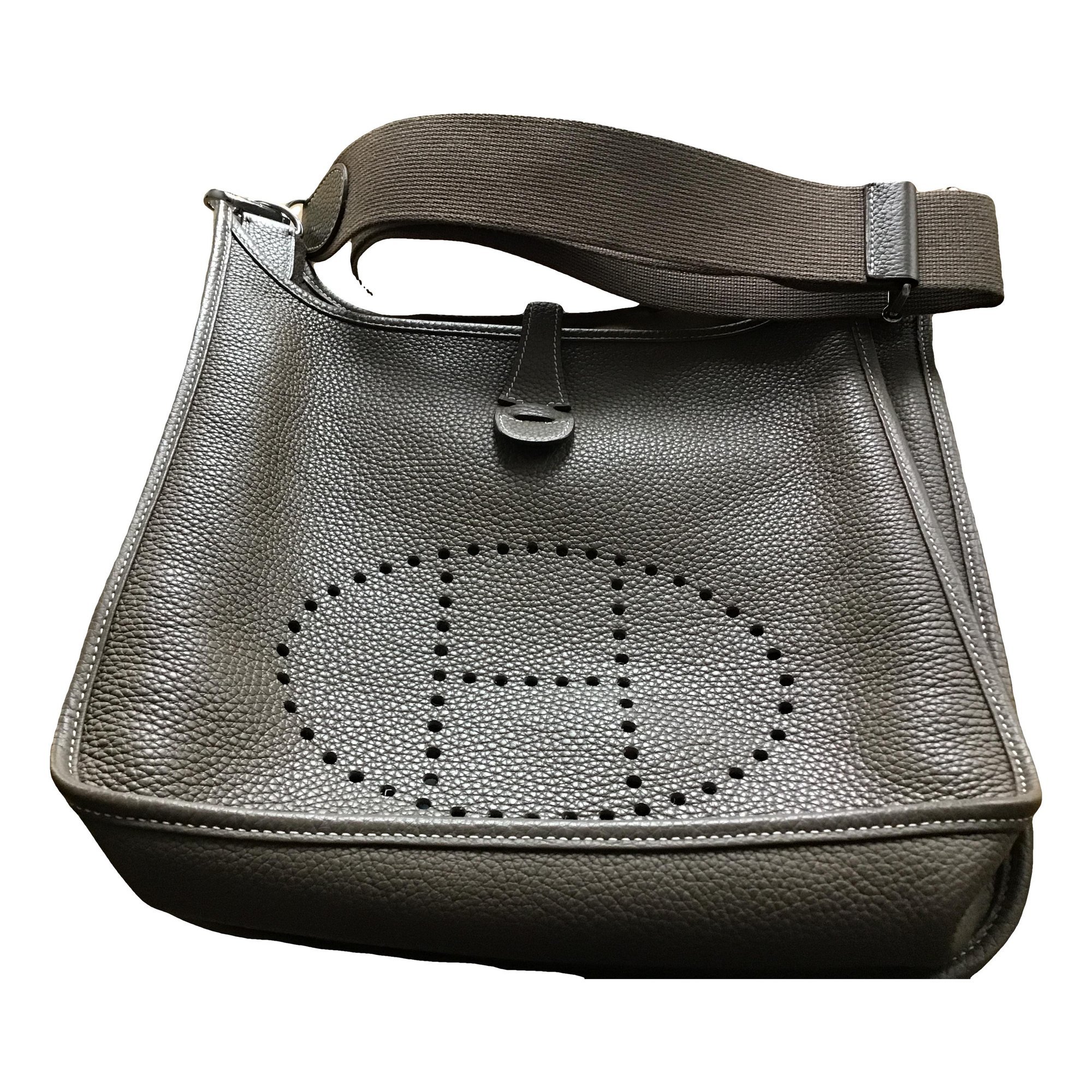 Evelyne leather handbag