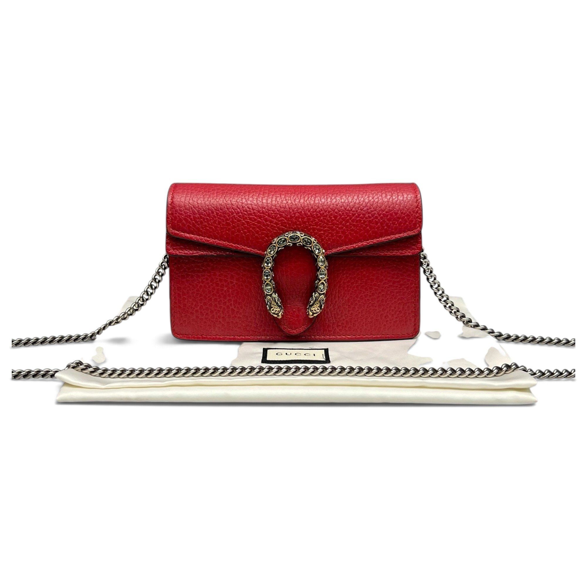 Dionysus Chain Wallet leather handbag