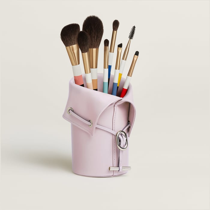 Mauve Pâle Hermèscheek Pouch