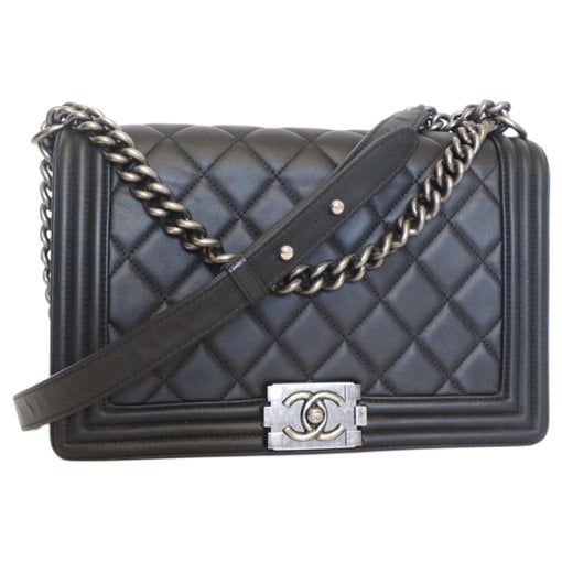 Boy leather crossbody bag