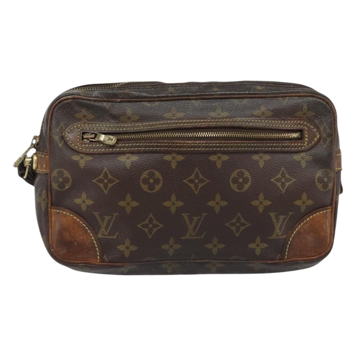 Marly Dragonne leather clutch bag