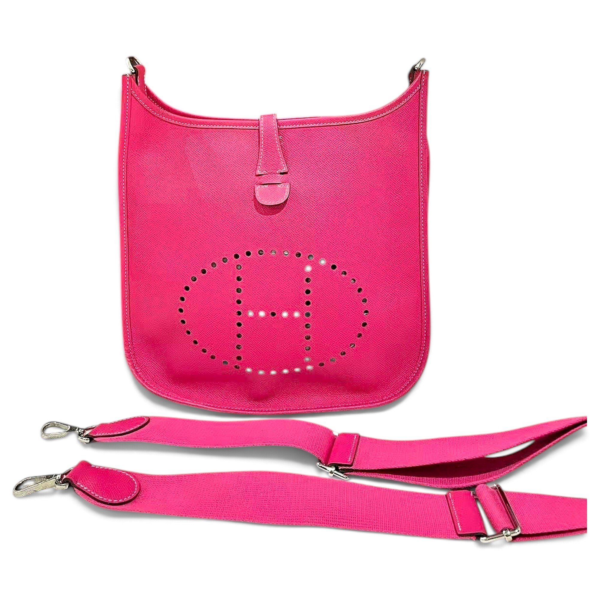 Evelyne leather handbag