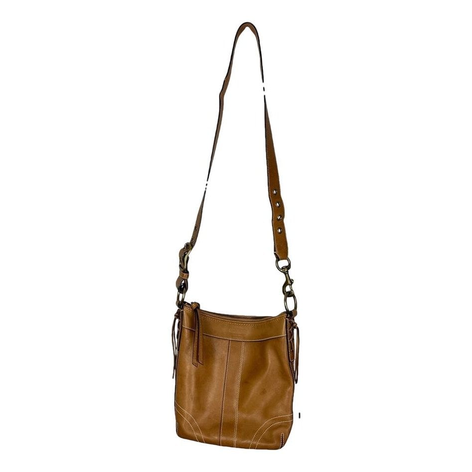 Leather crossbody bag