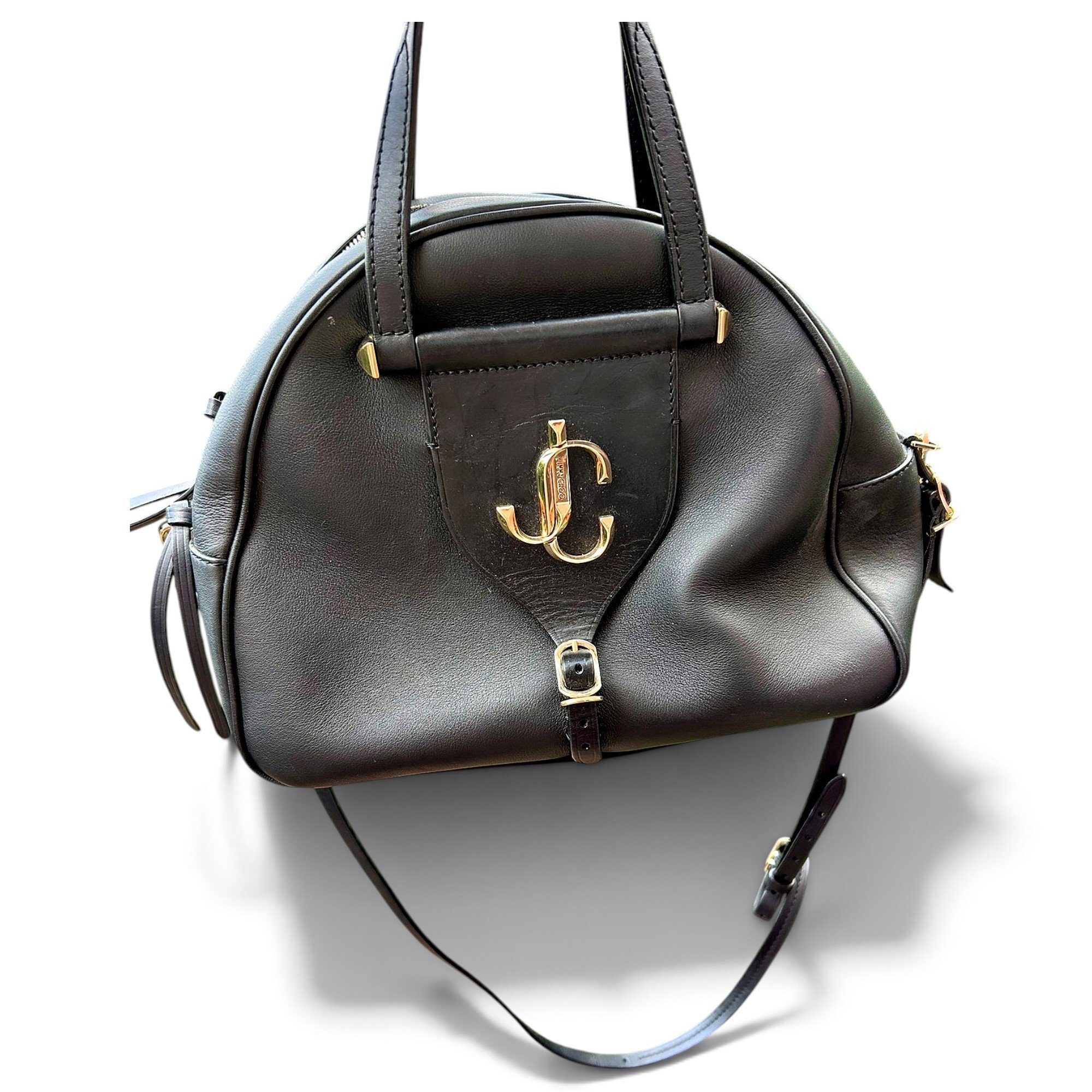 Leather crossbody bag