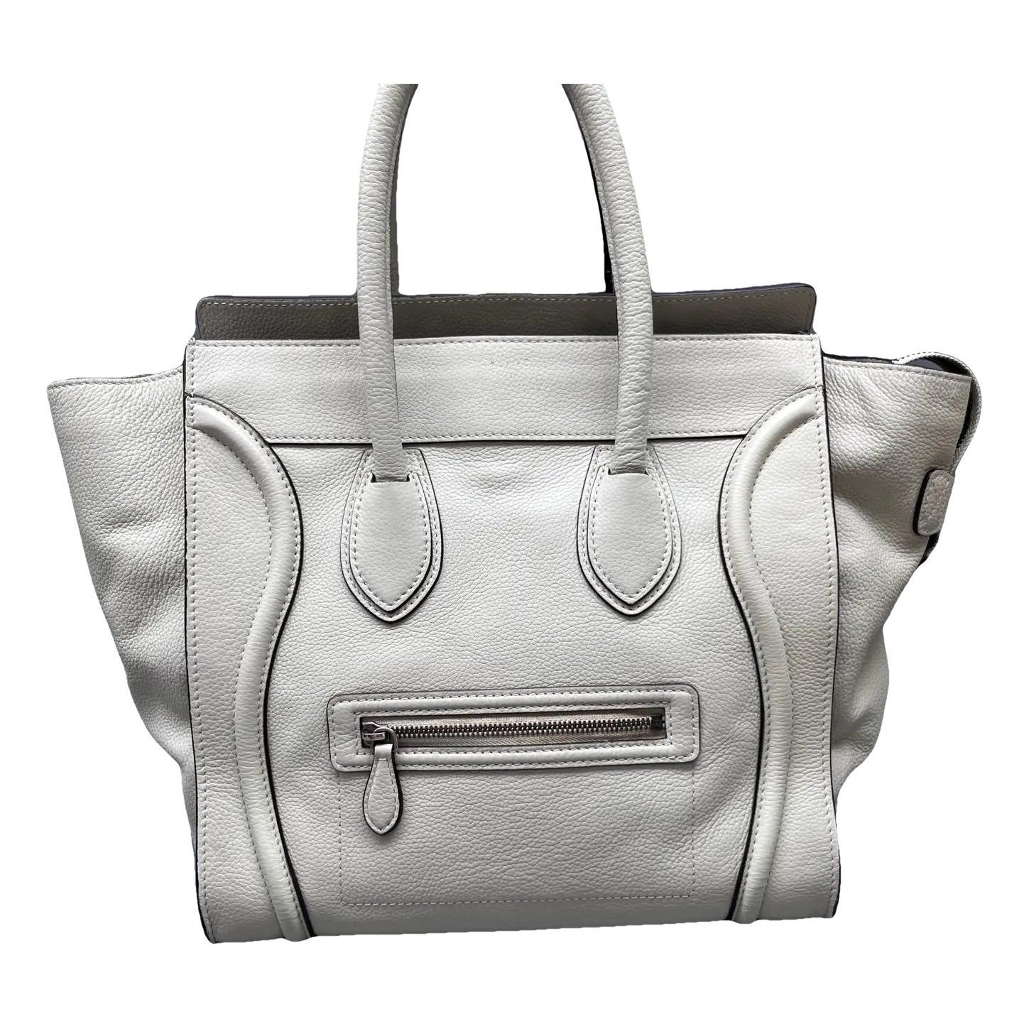 Luggage leather handbag