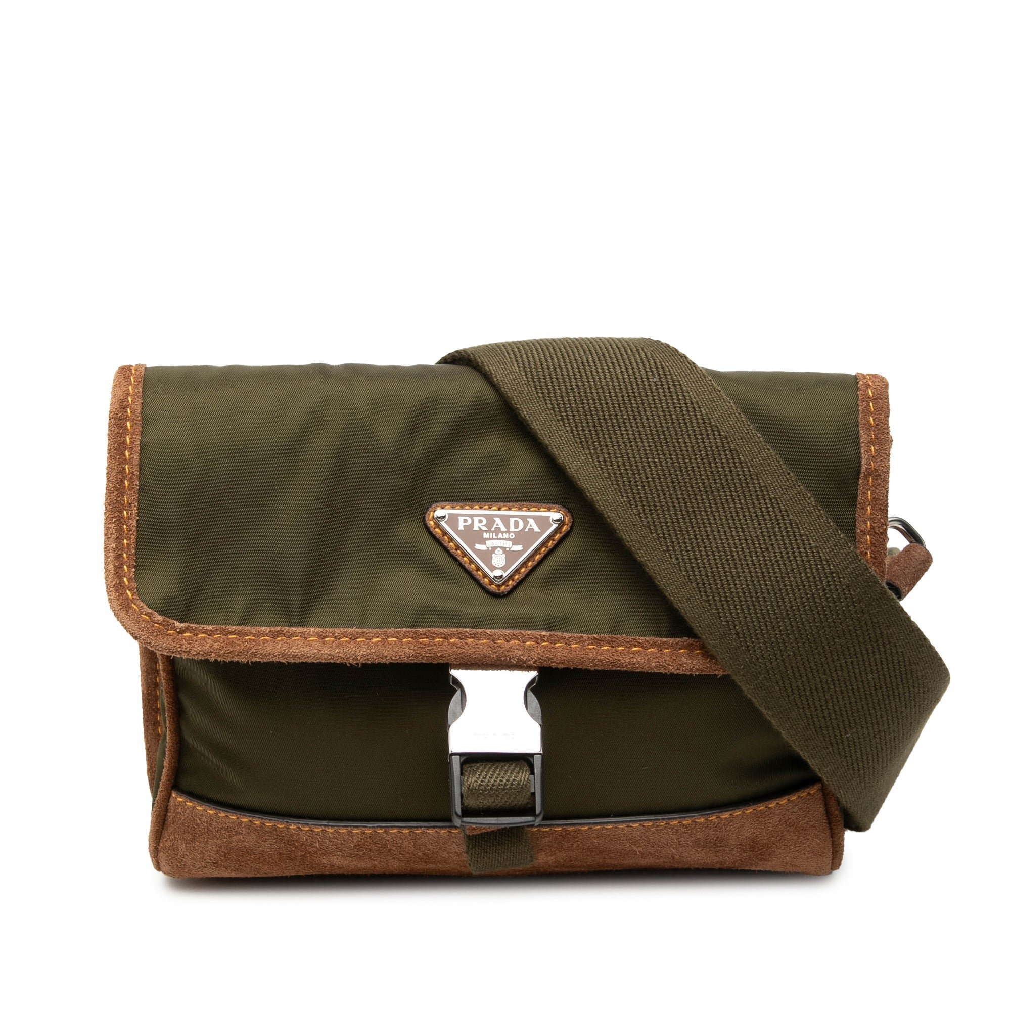 Buckle crossbody bag