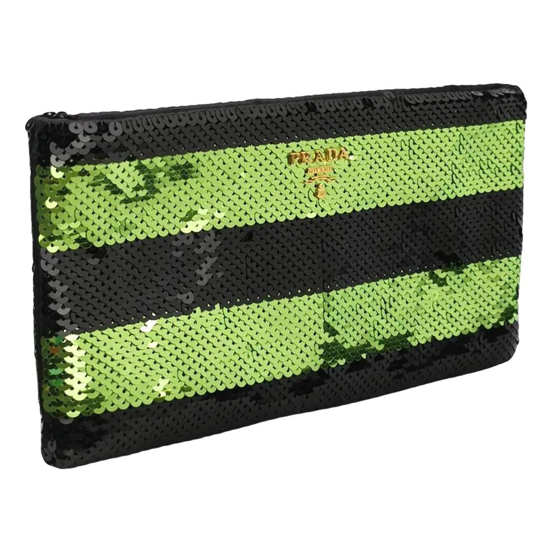 Glitter clutch bag