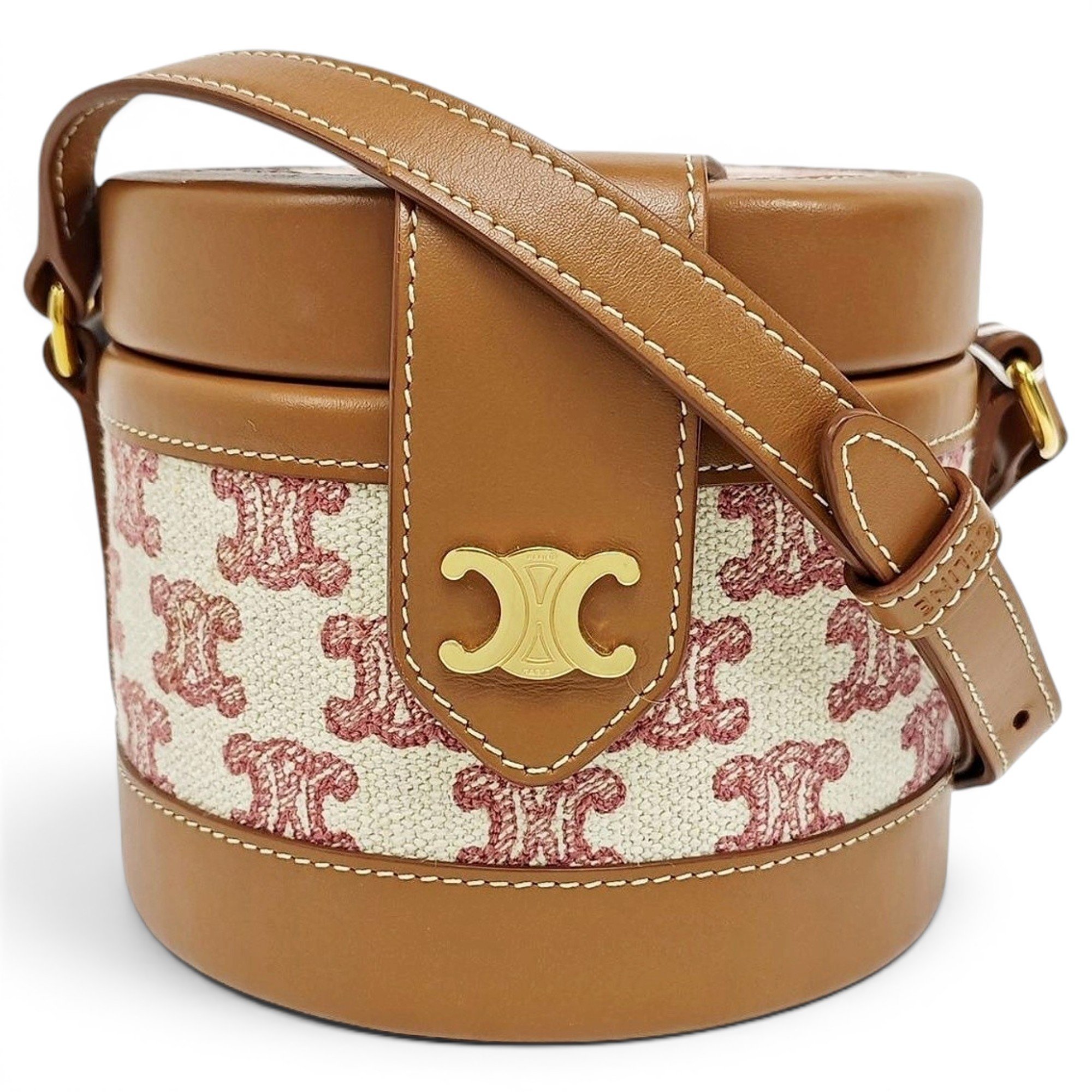 Triomphe cloth handbag