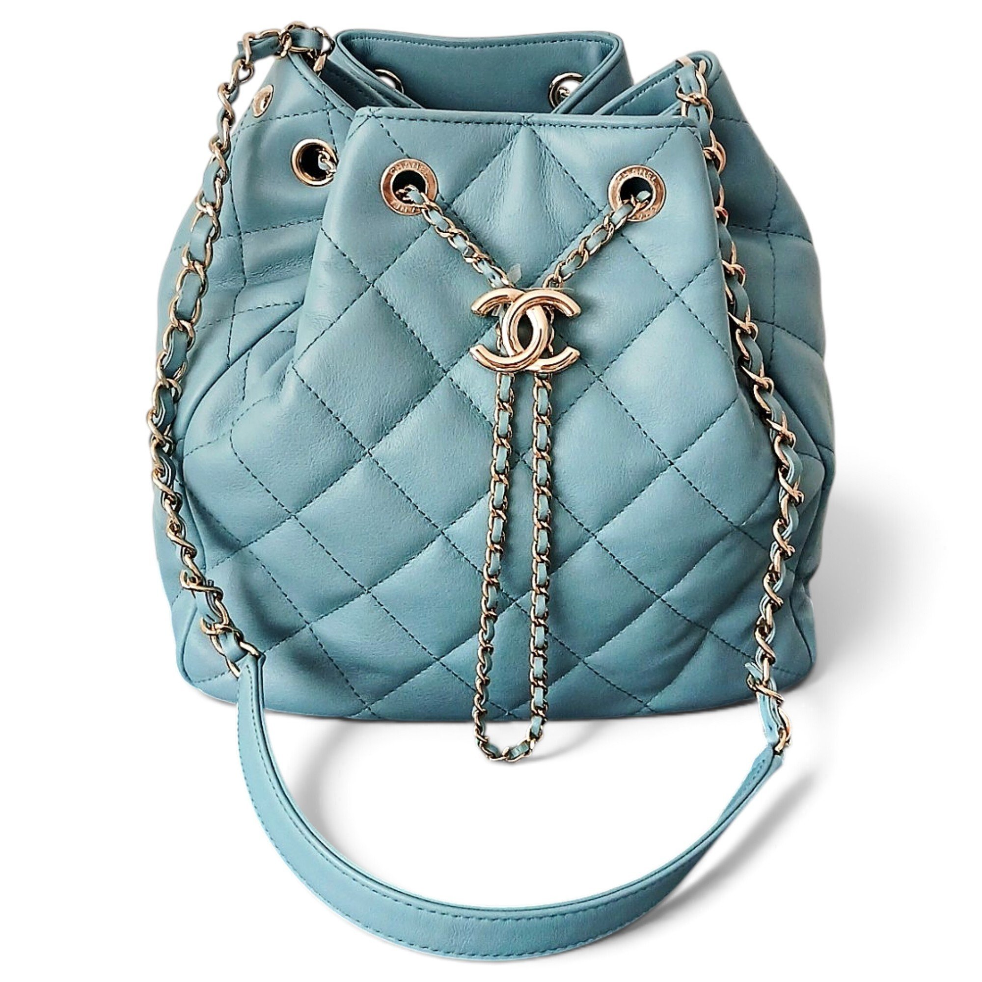Gabrielle Bucket leather bag