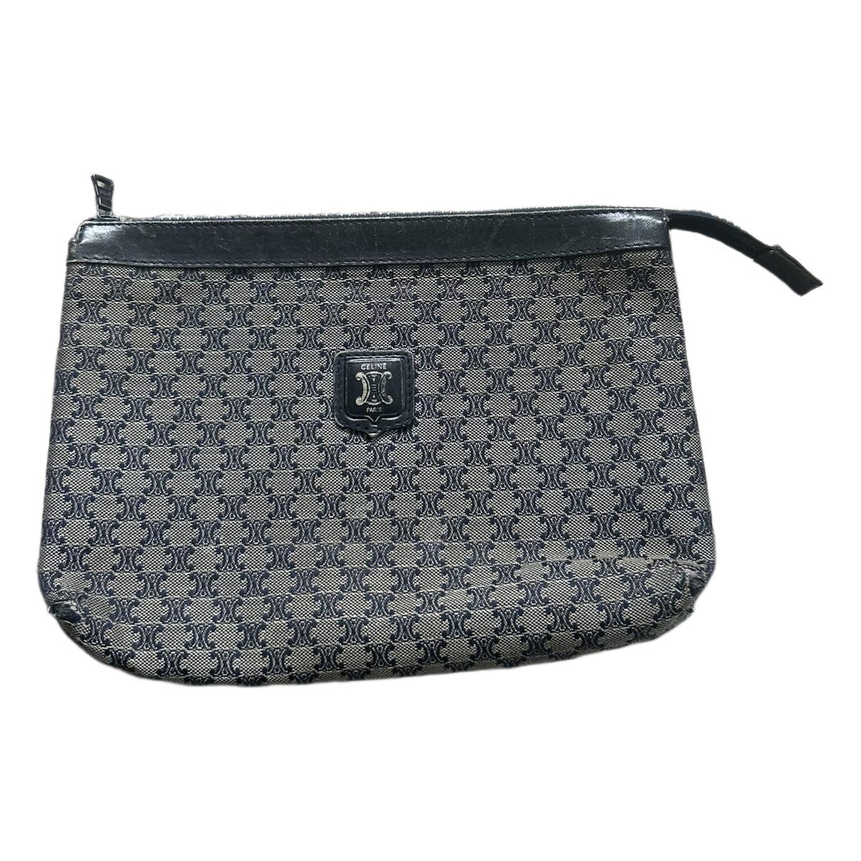 Triomphe Vintage cloth clutch bag
