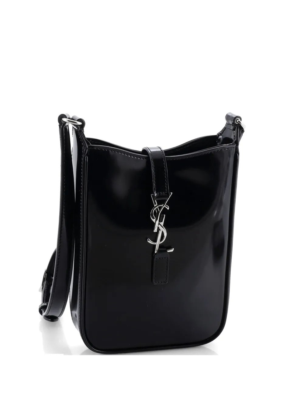 Le 5 a 7 Vertical Patent Mini shoulder bag