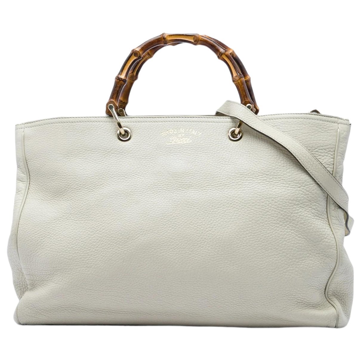 Bamboo leather satchel