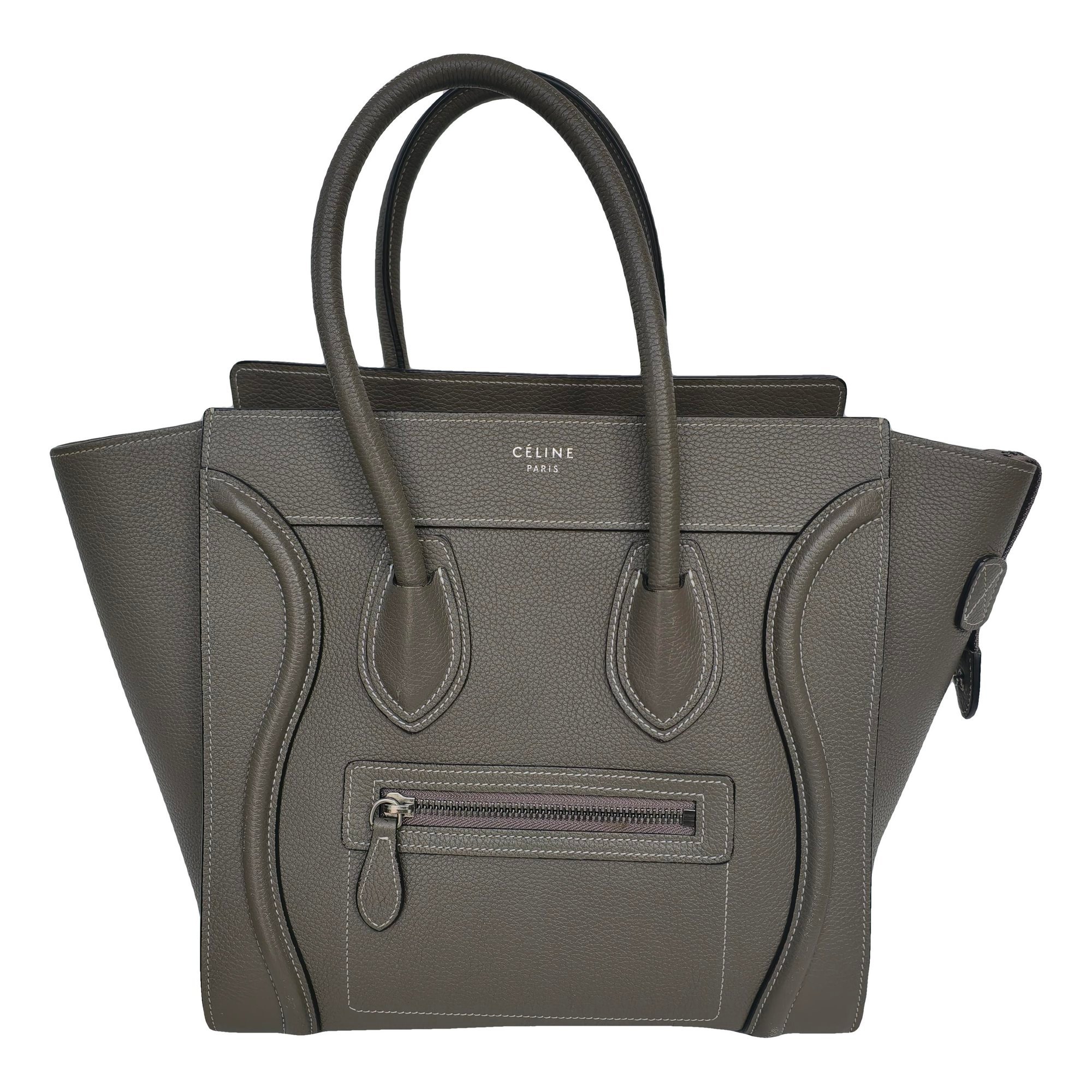 Luggage leather handbag