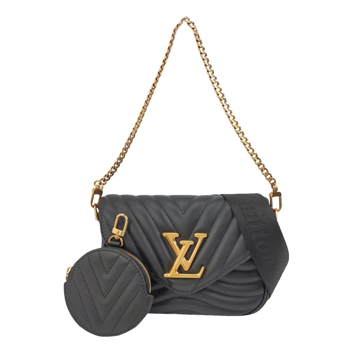 New Wave leather handbag