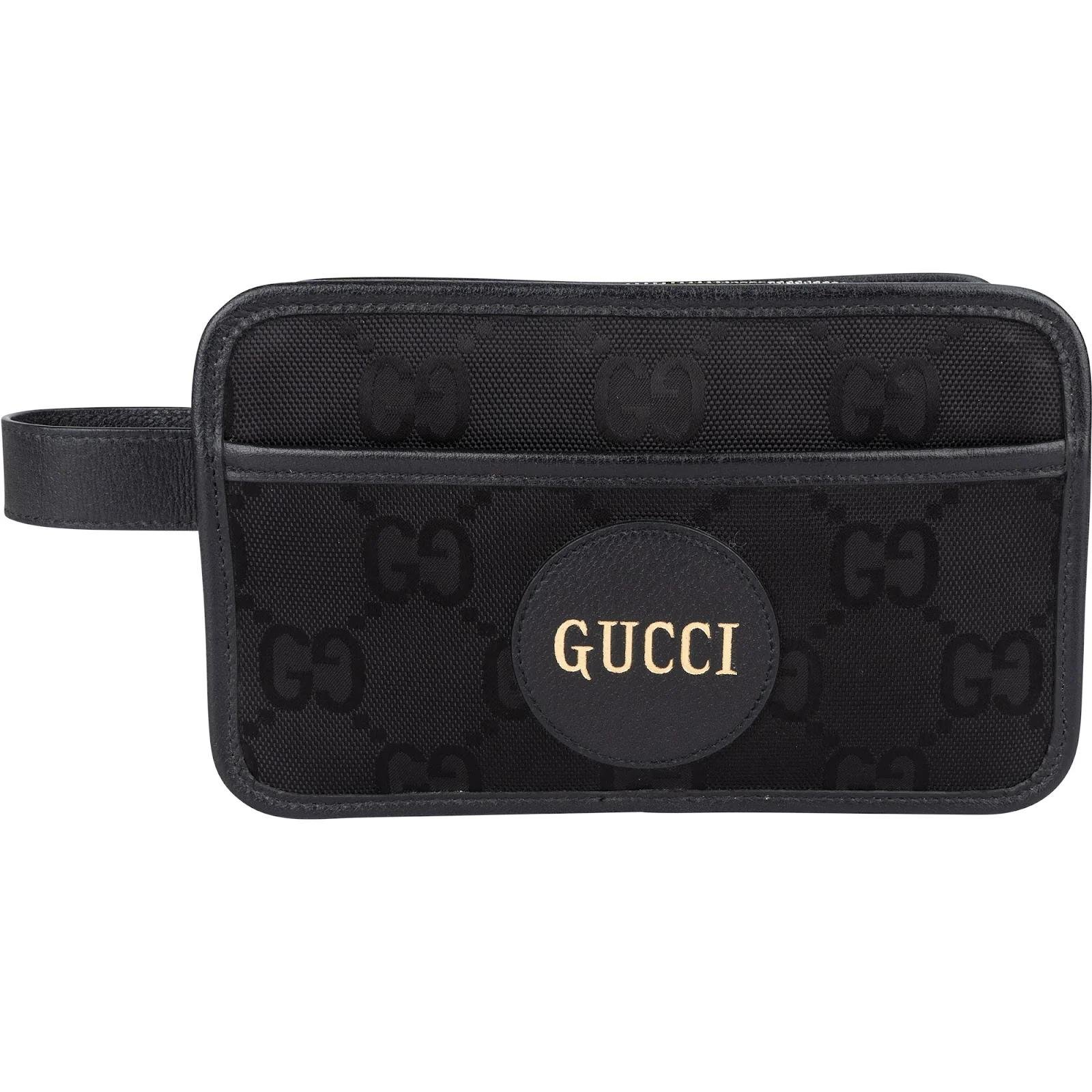 Leather vanity case