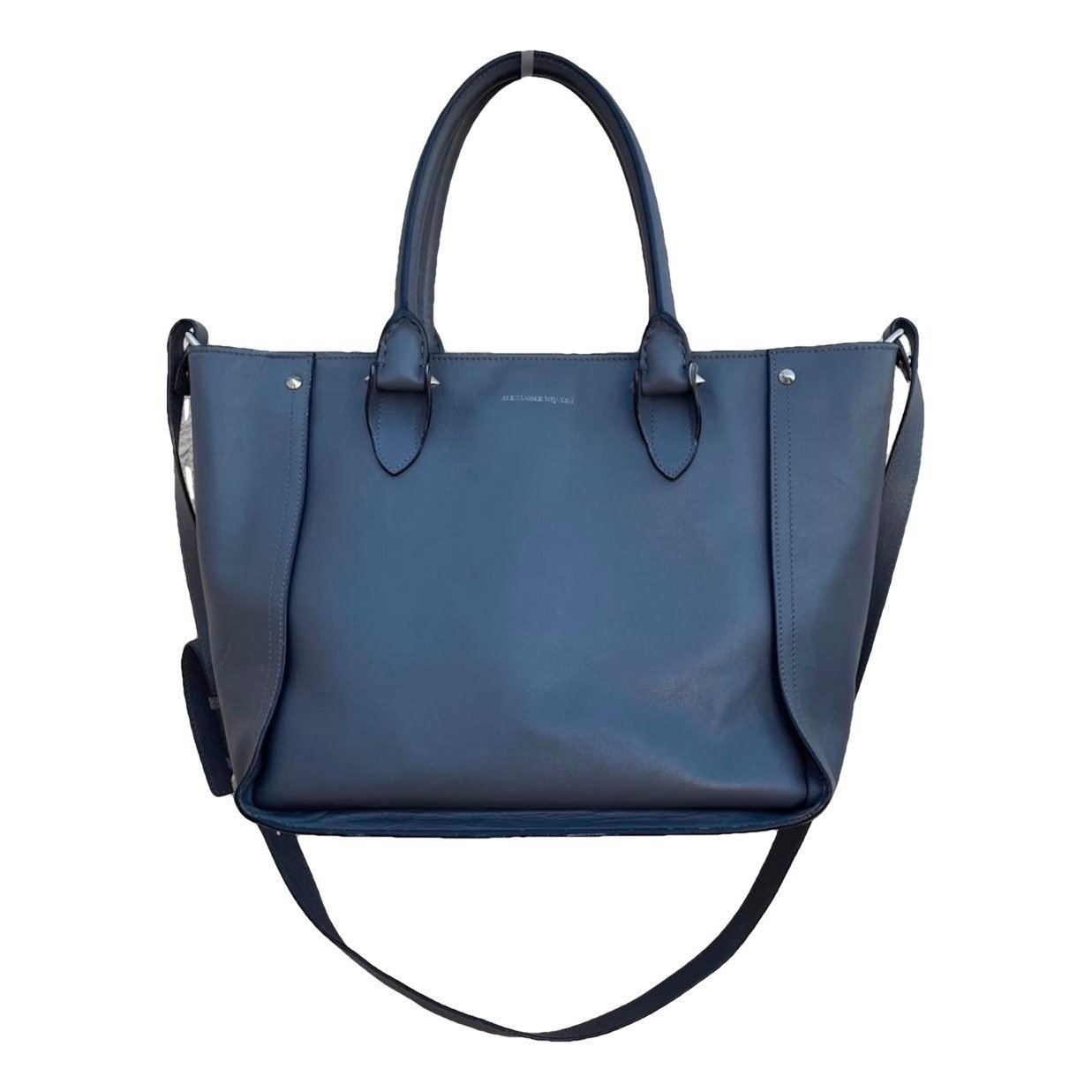 Leather tote