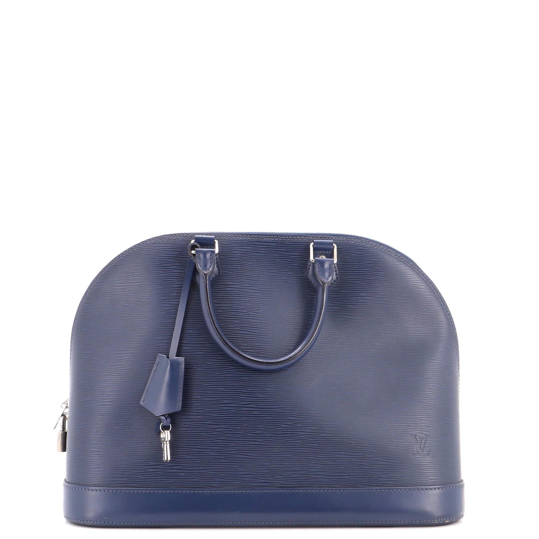 Alma leather handbag