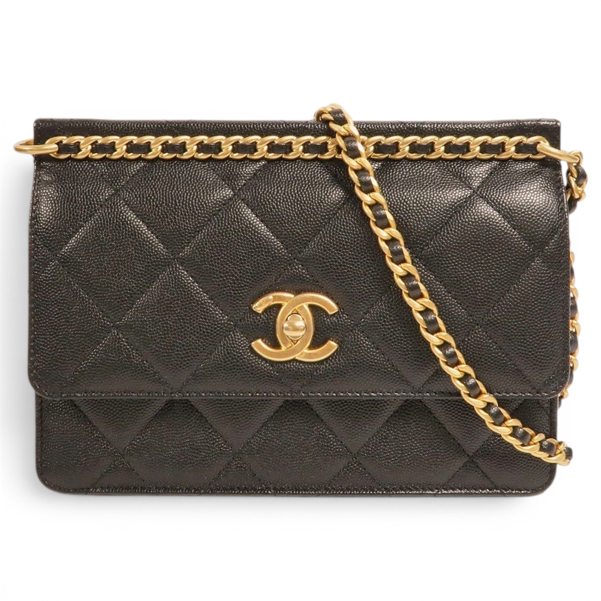 Timeless/Classique leather clutch bag