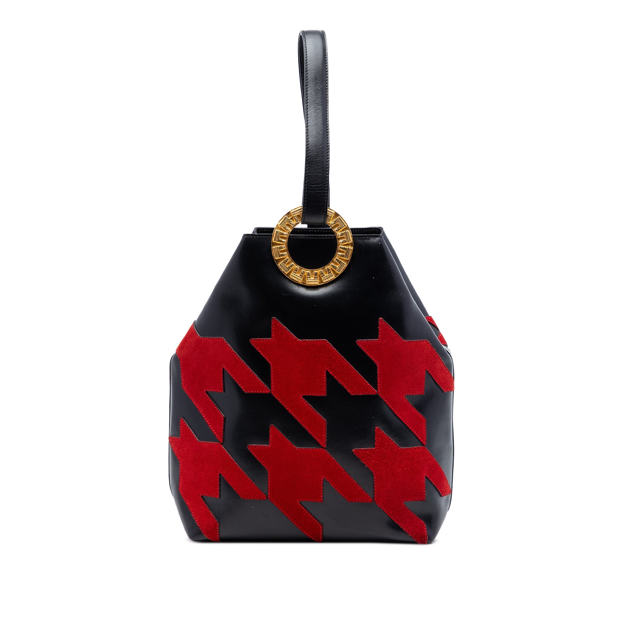 Triomphe leather handbag