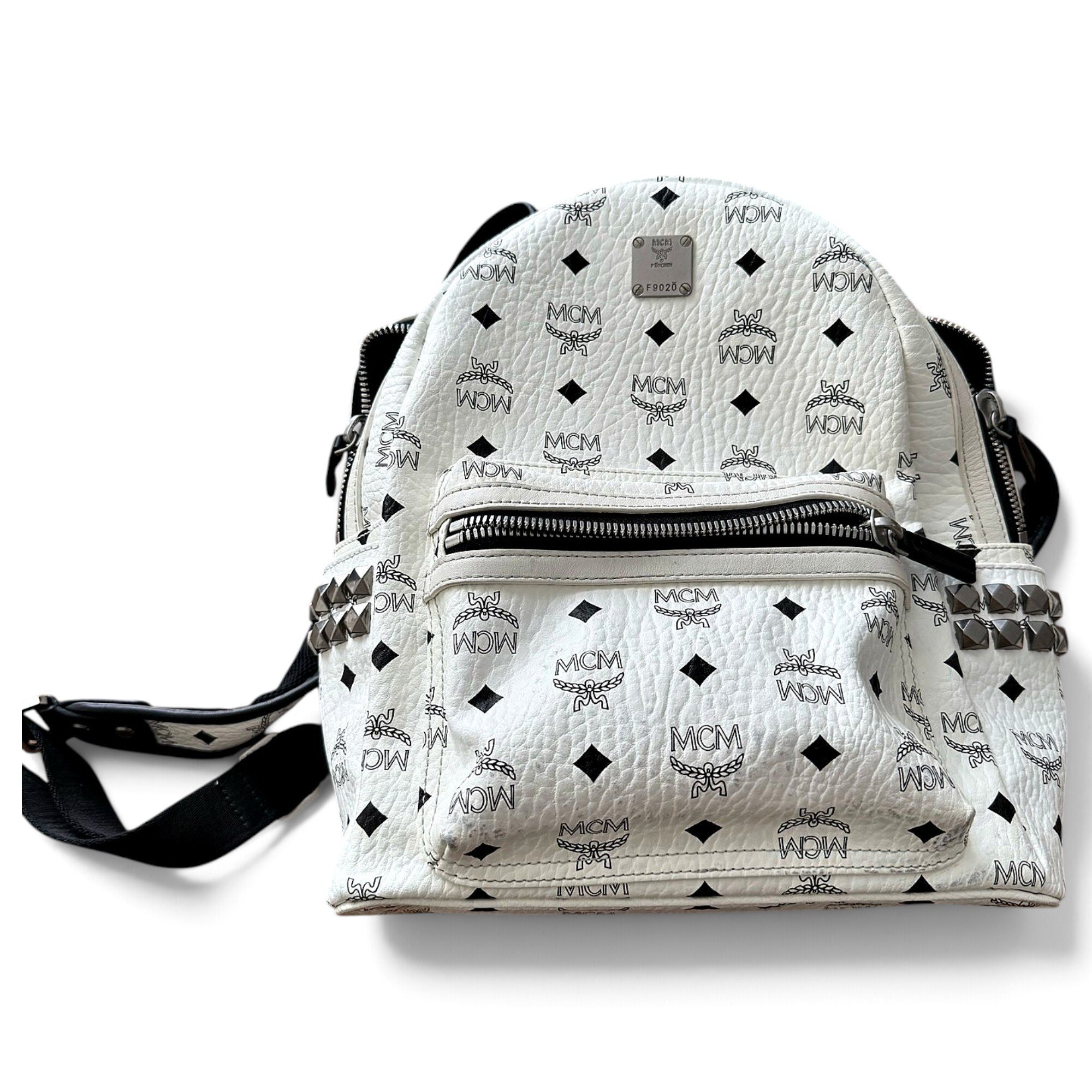 Stark leather backpack