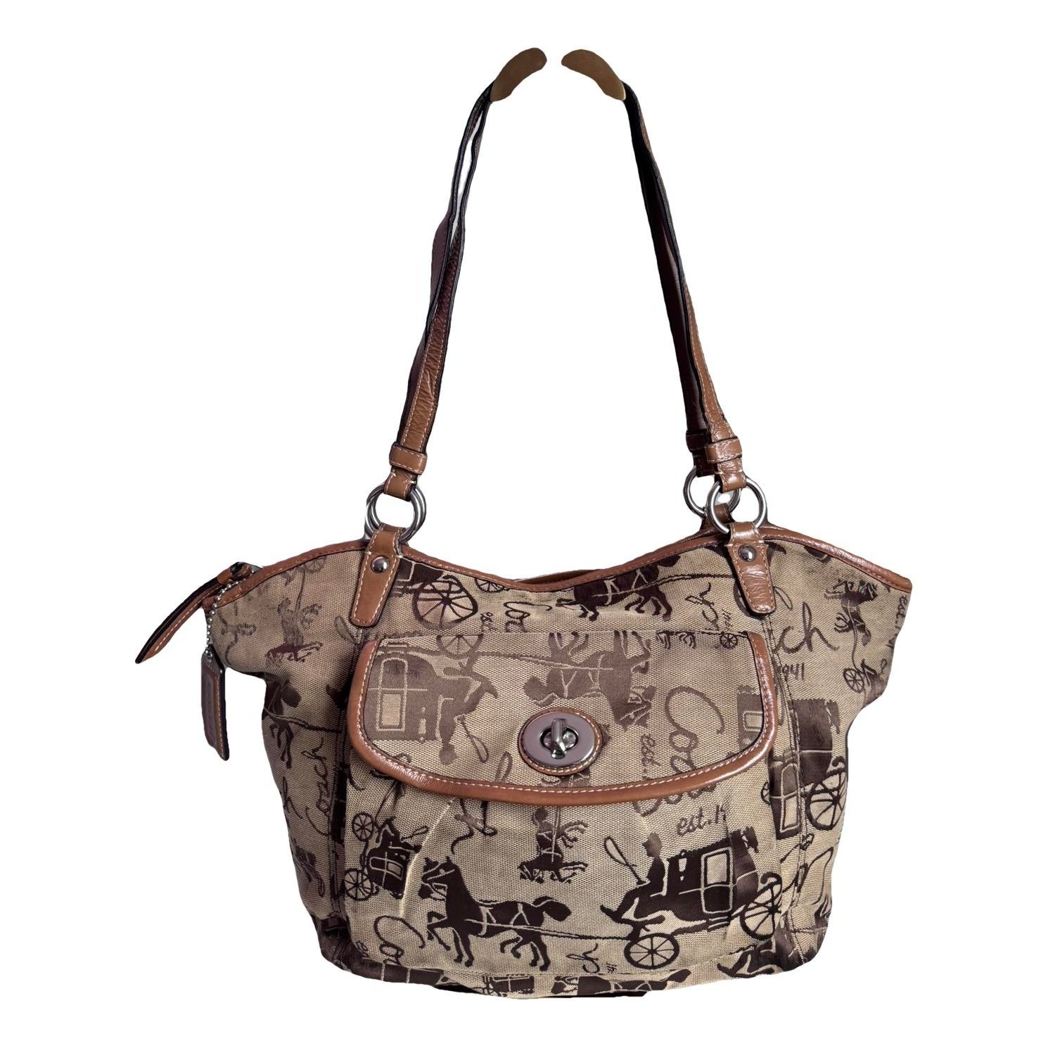 Princess Street Dome Satchel cloth handbag