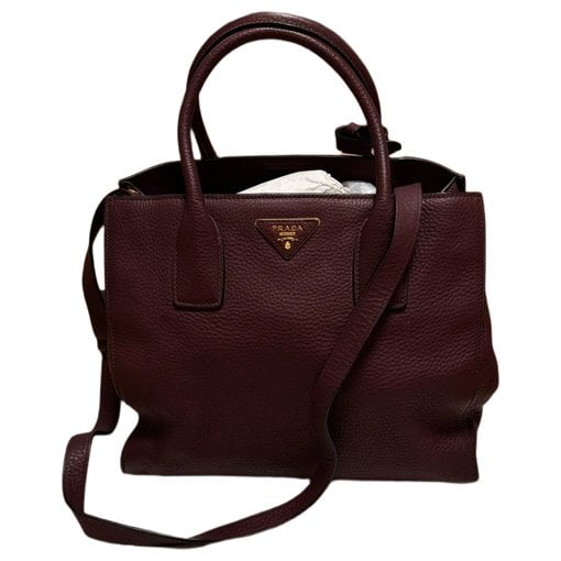 Leather tote
