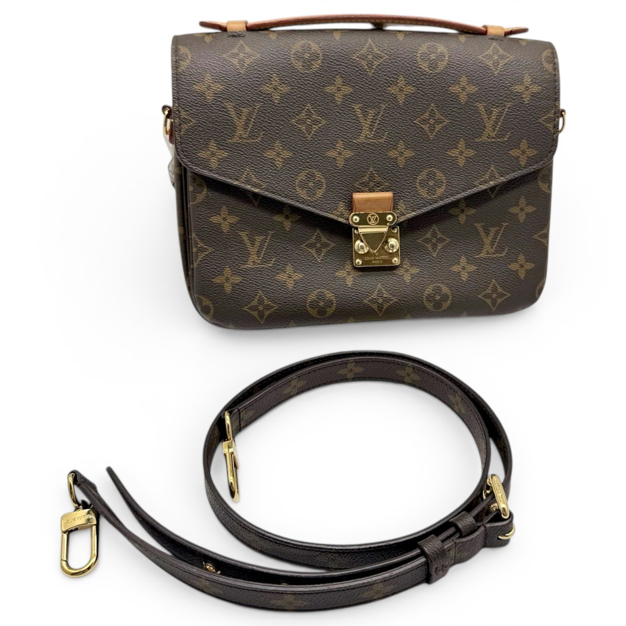 Metis leather crossbody bag