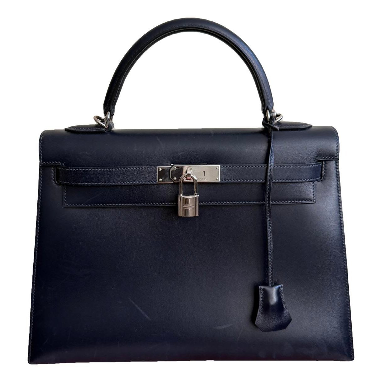 Kelly 32 leather handbag