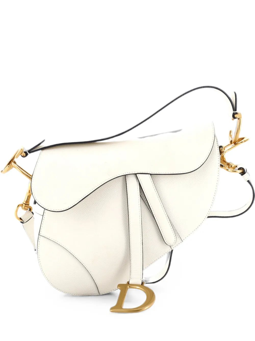 Dior Saddle Handbag Leather Medium shoulder bag