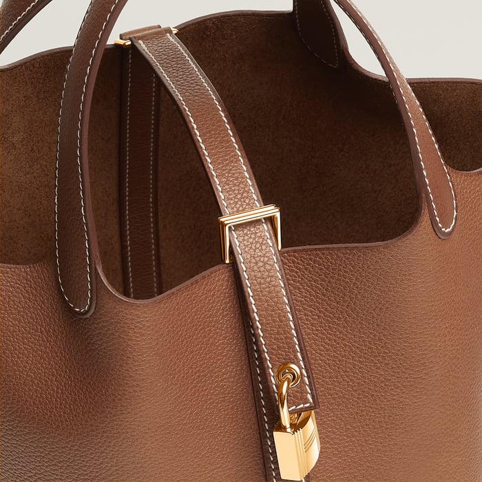 Fauve Picotin Lock 18 Bag