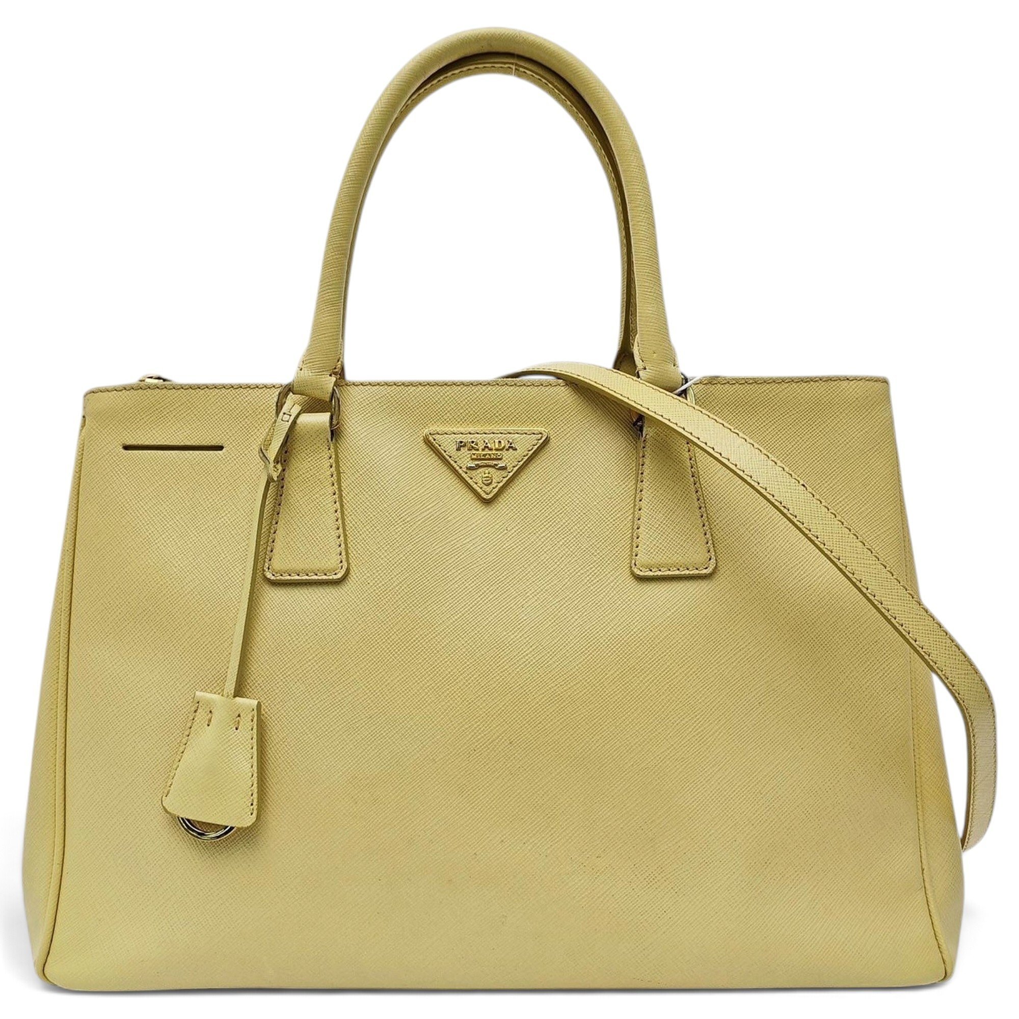Galleria leather handbag