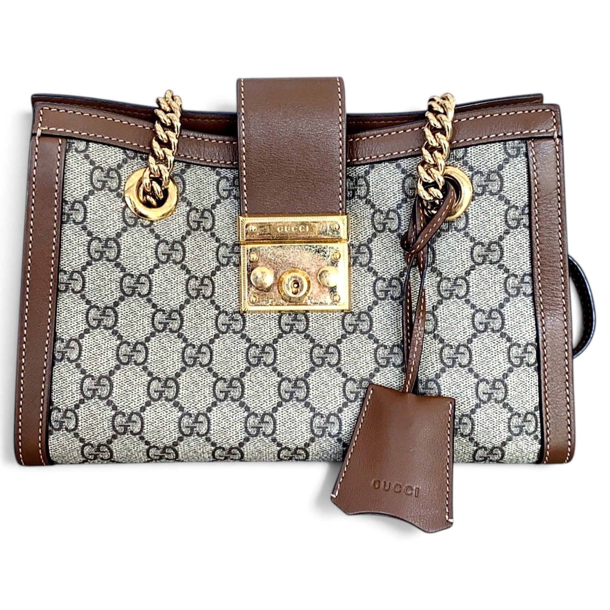 Padlock cloth handbag