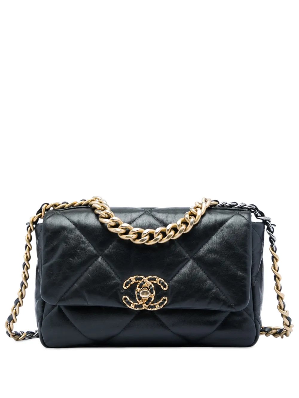 2020 Medium Lambskin 19 Flap satchel