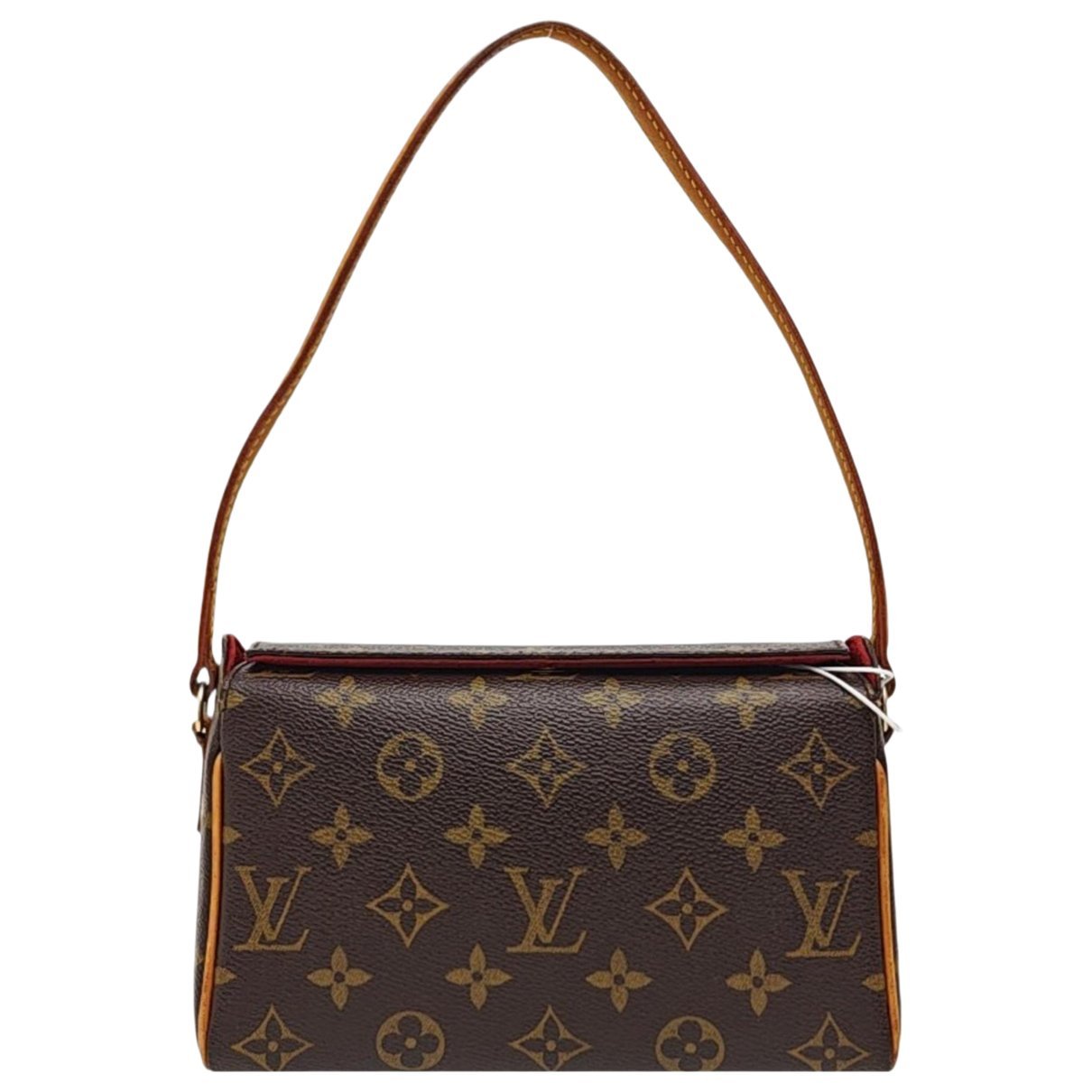 Recital leather handbag