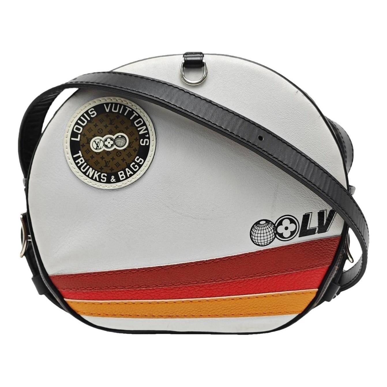 Micro boite chapeau leather handbag