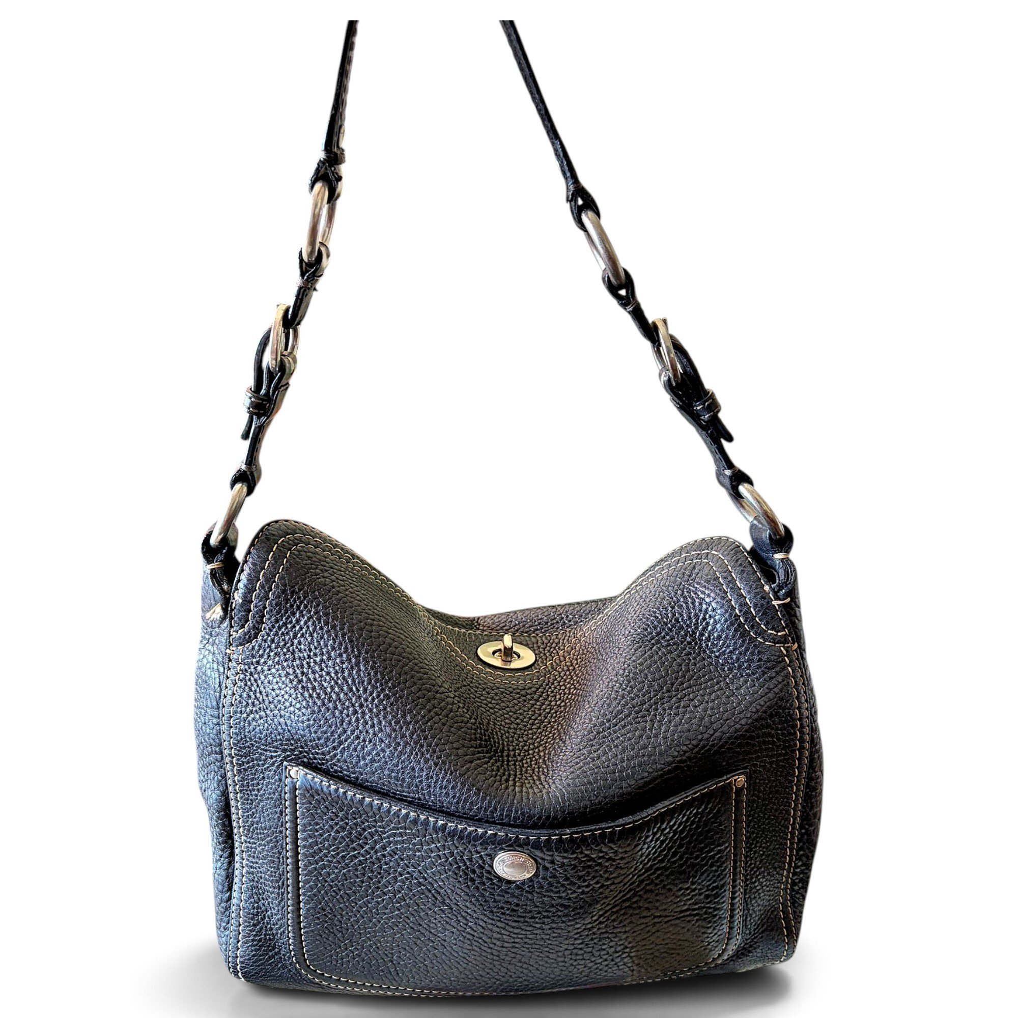 Leather handbag