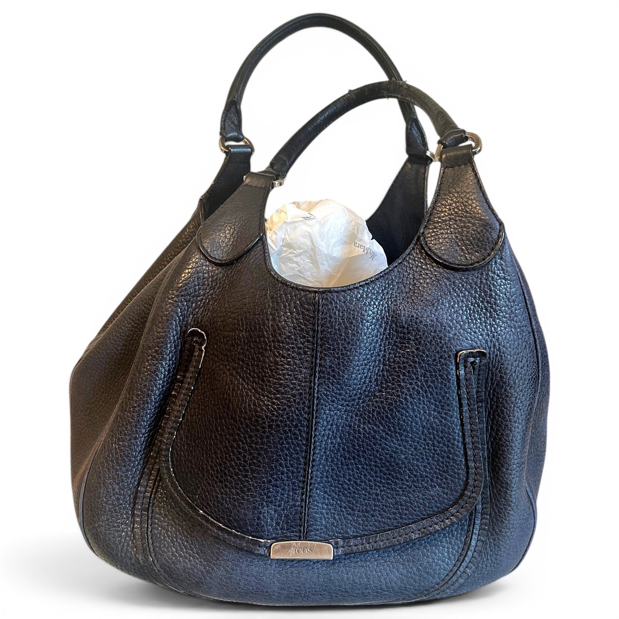 Leather handbag