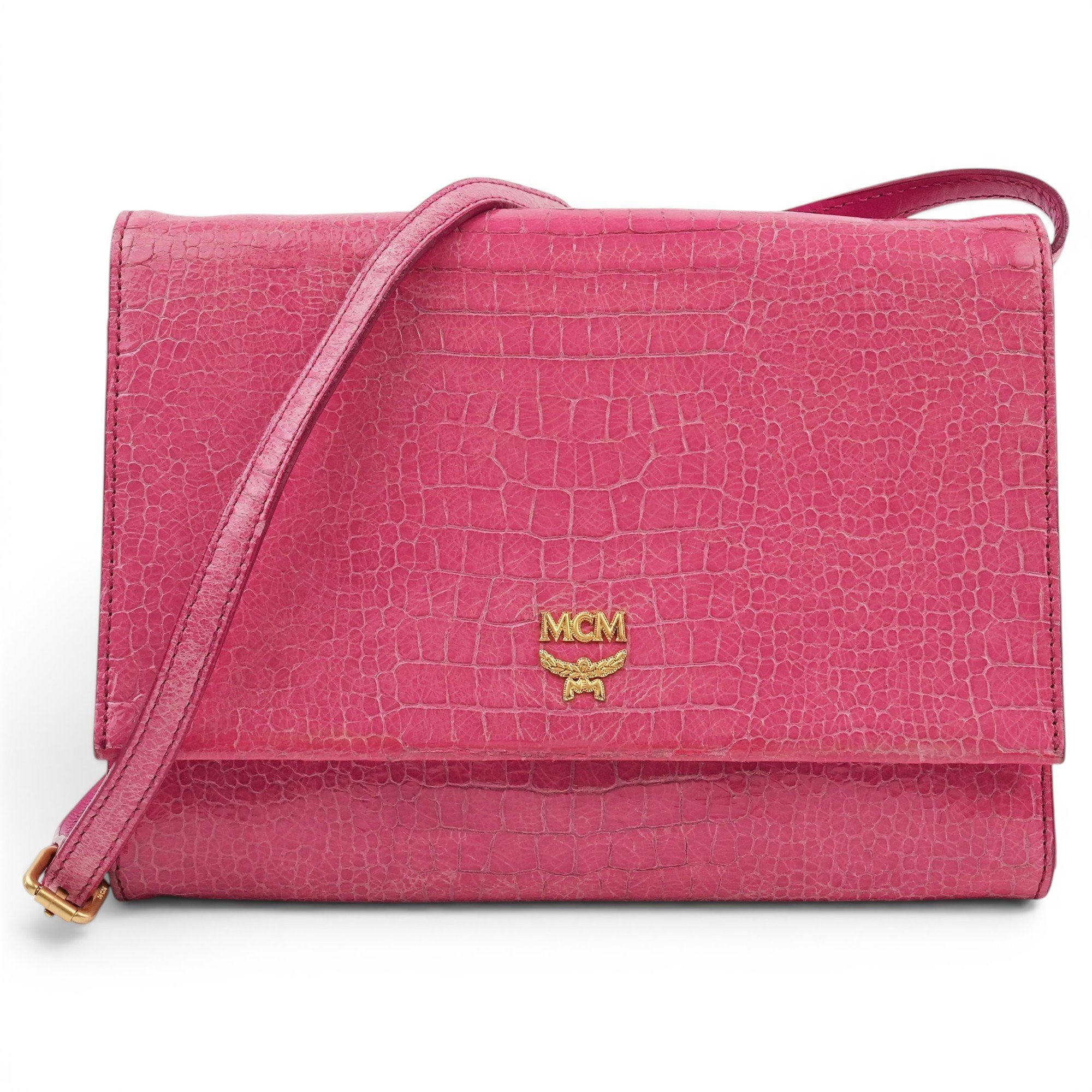 Patent leather crossbody bag