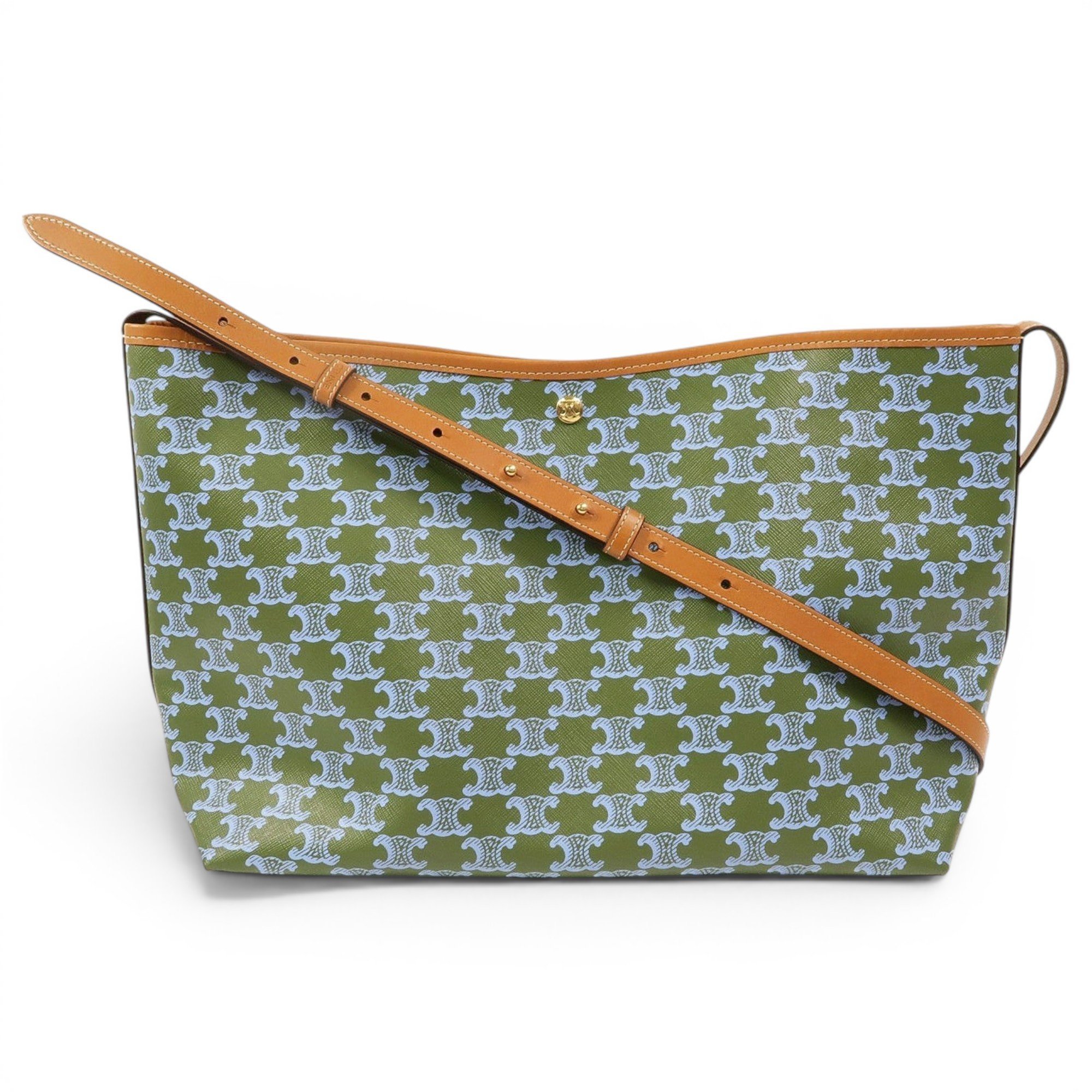 Cabas leather tote