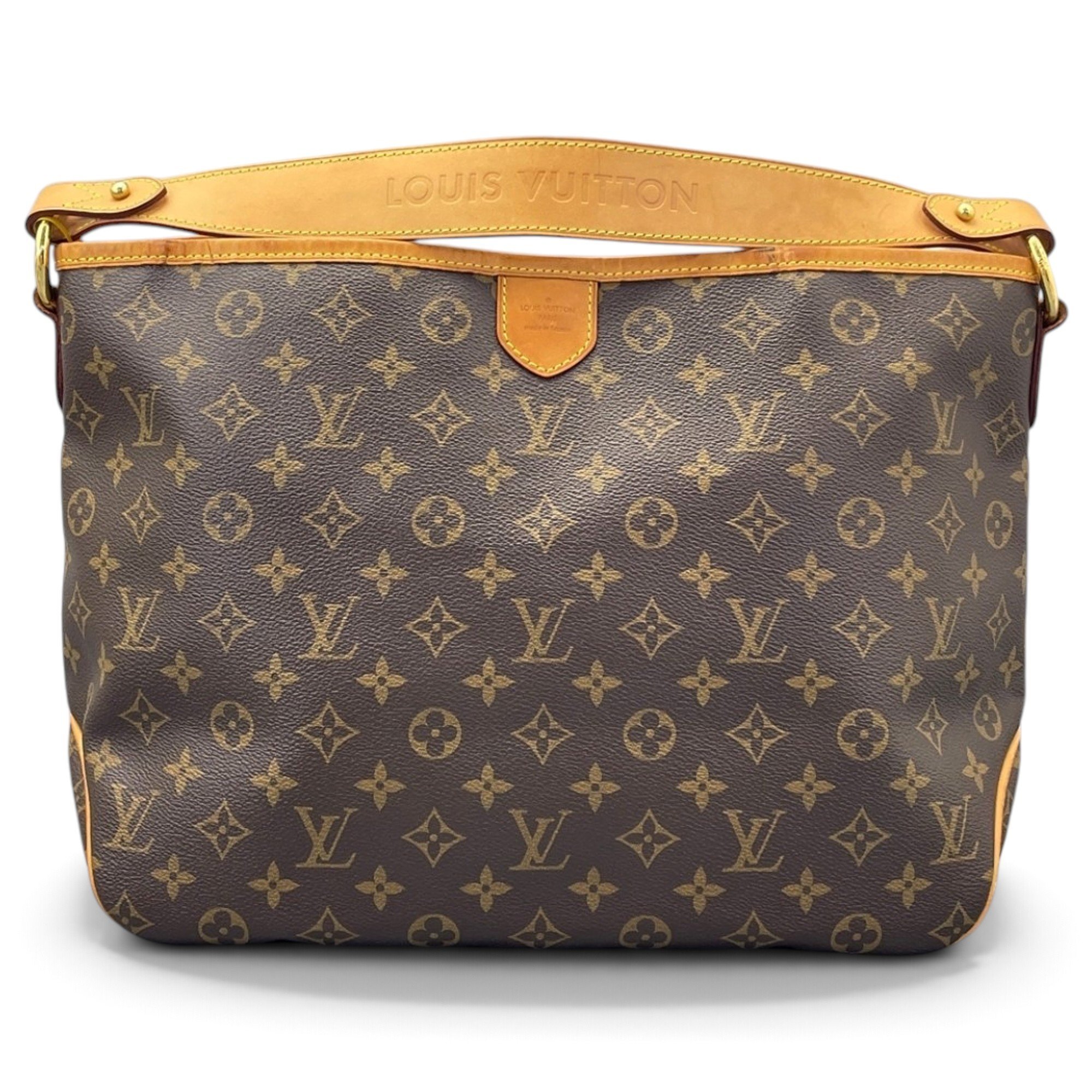 Delightful leather handbag