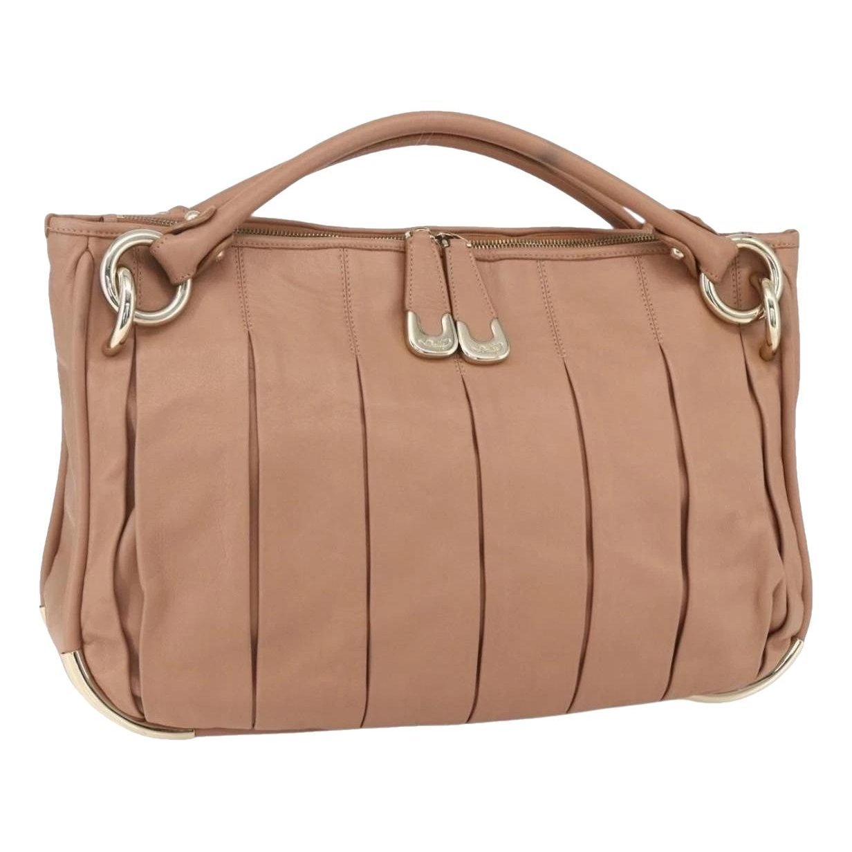 Leather handbag