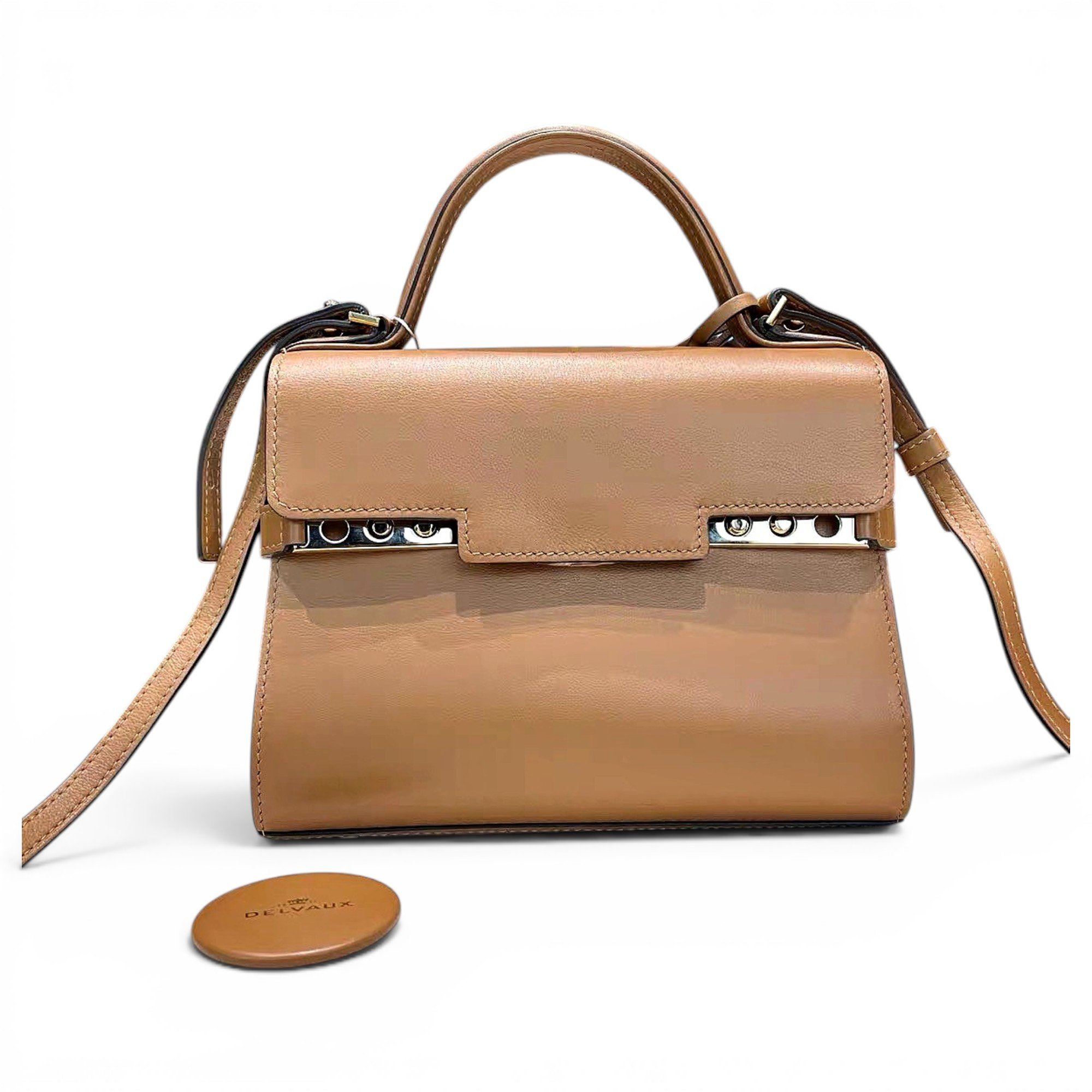 Delvaux Tempête leather handbag