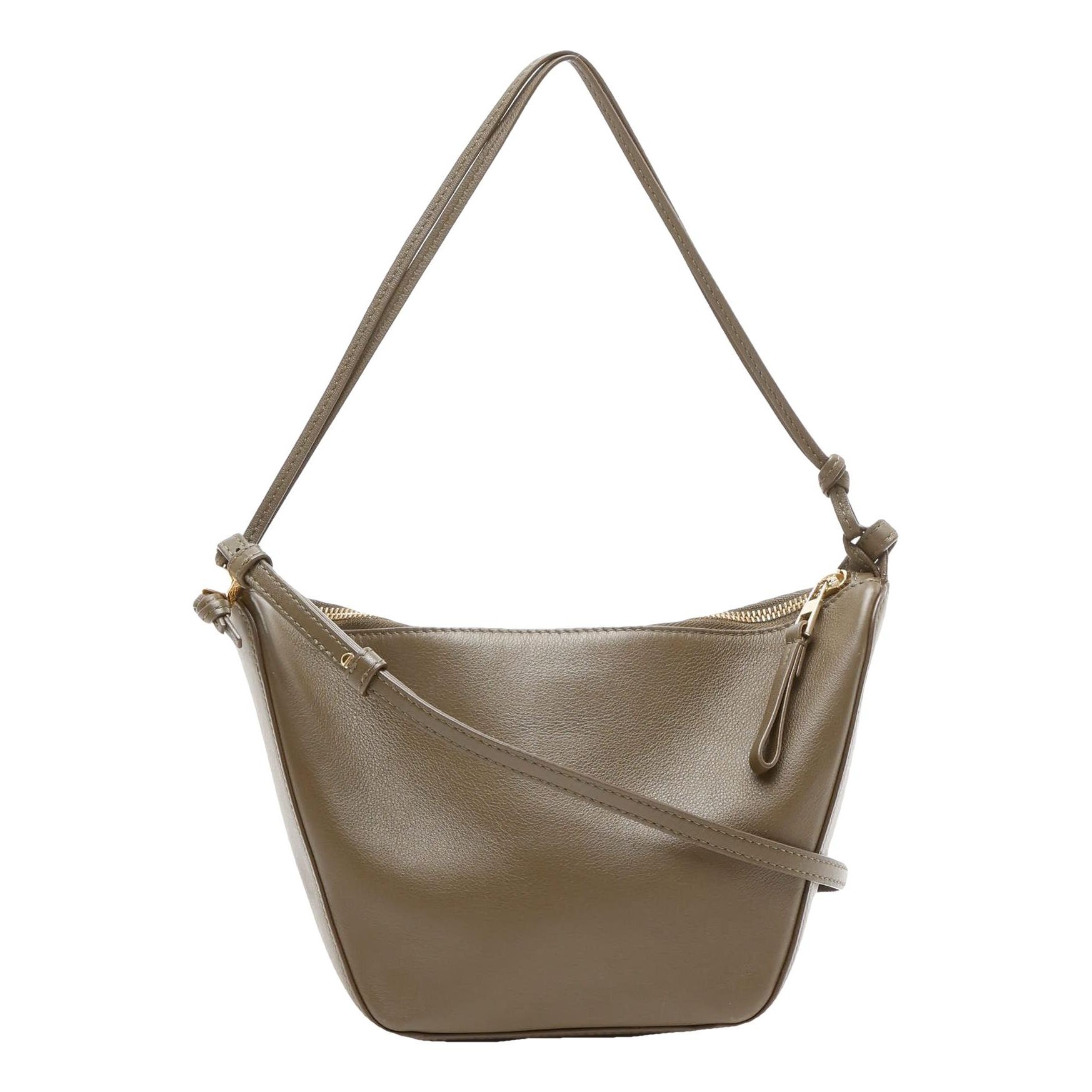 Hammock leather handbag
