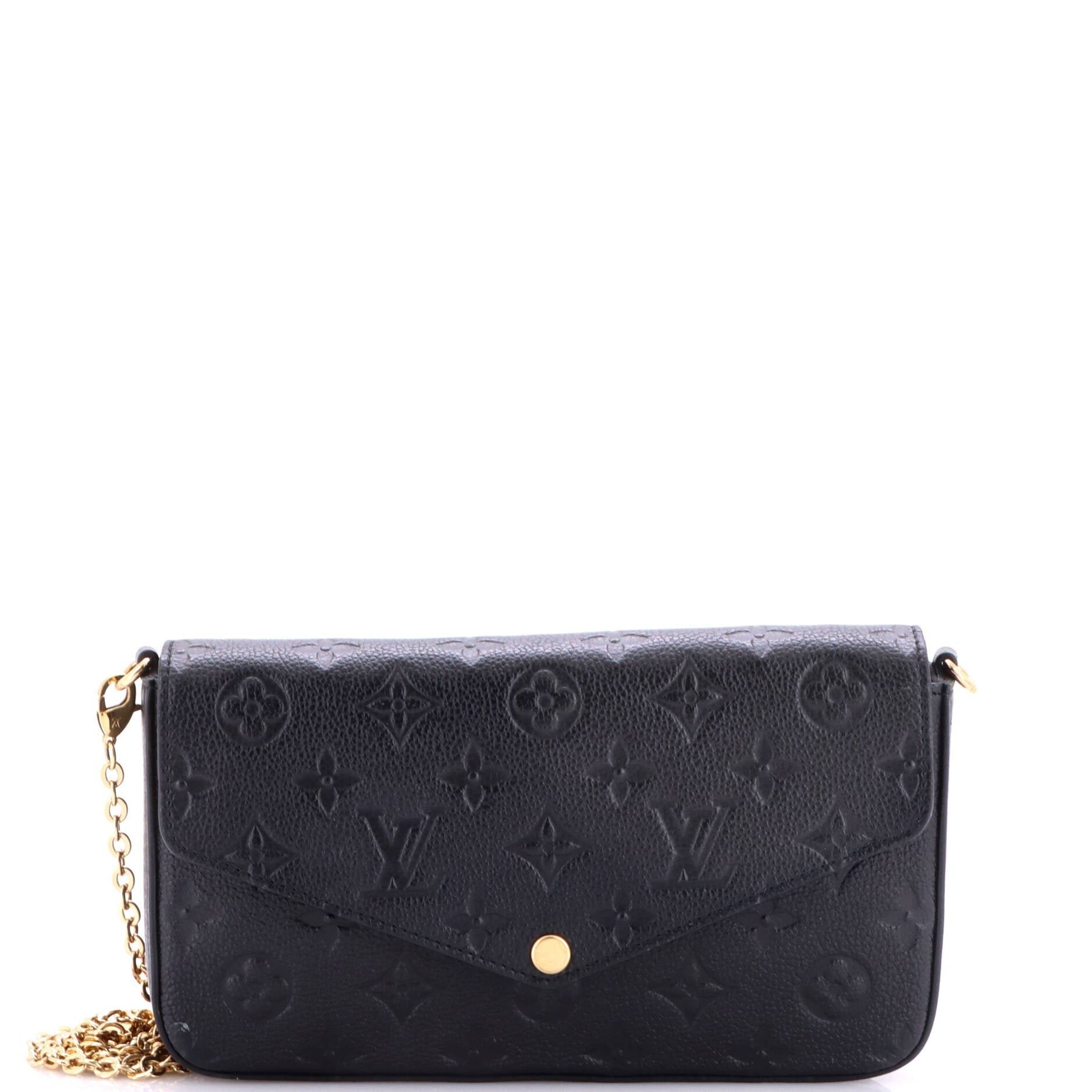 Felicie Pochette Monogram Empreinte Leather